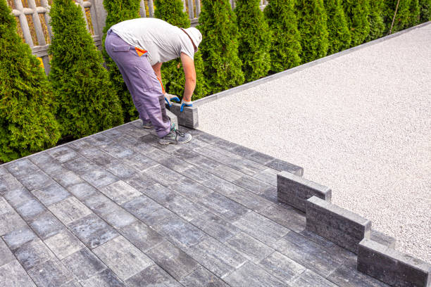Residential Paver Driveway in Fox Crossing, WI